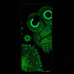 Samsung Galaxy A20e Owl Fluorescent Case
