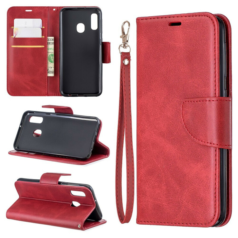 Samsung Galaxy A20e SkalSmooth Oblique Flap Samsung Galaxy A20e SkalSmooth Oblique Flap