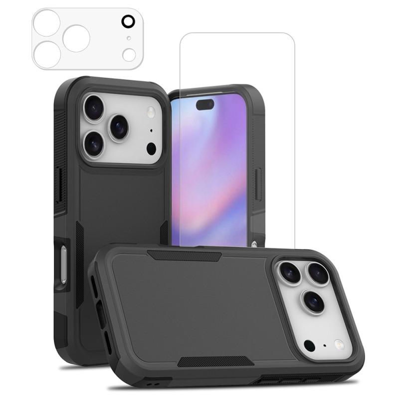 Halkfritt skal till iPhone 18 Pro Max med skärmskydd i glas och kameraskydd