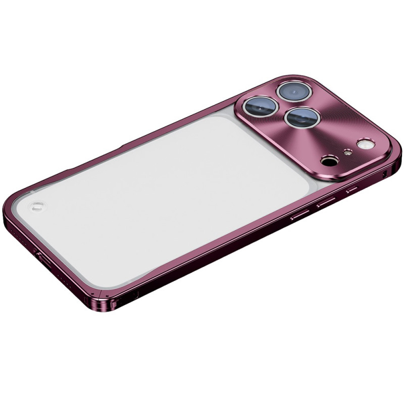 Genomskinlig matt skal till iPhone 18 Pro Max med metallram
