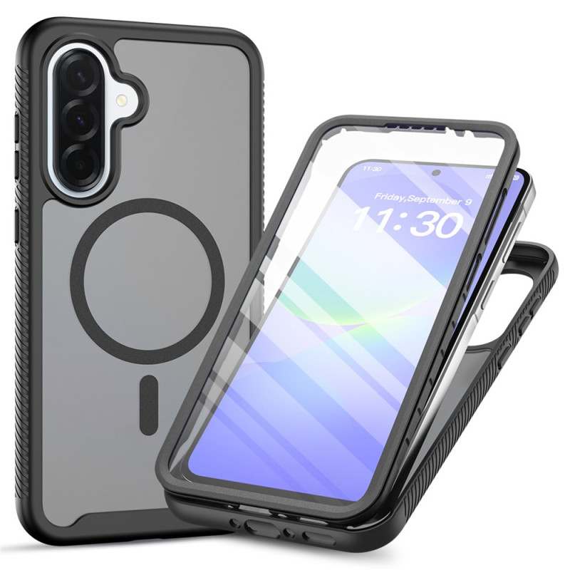 3-i-1 magnetiskt skal till Samsung Galaxy A18 4G / A17 4G / 5G med skärmskyddsfilm