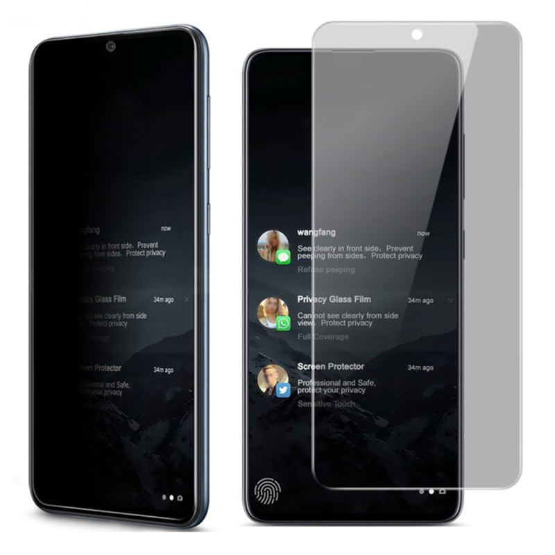 Skyddsglas i härdat glas för skärmen på Samsung Galaxy Note 10 Lite