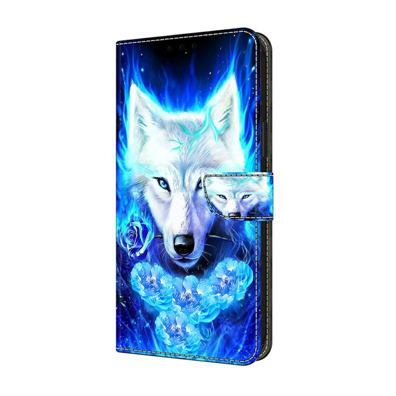 Skal till Xiaomi Redmi Note 17 5G/4G – Vit varg