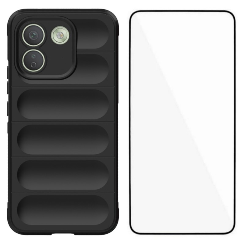 Hölje till Xiaomi Redmi Note 17 Pro Max 5G med halkskydd och skärmskydd
