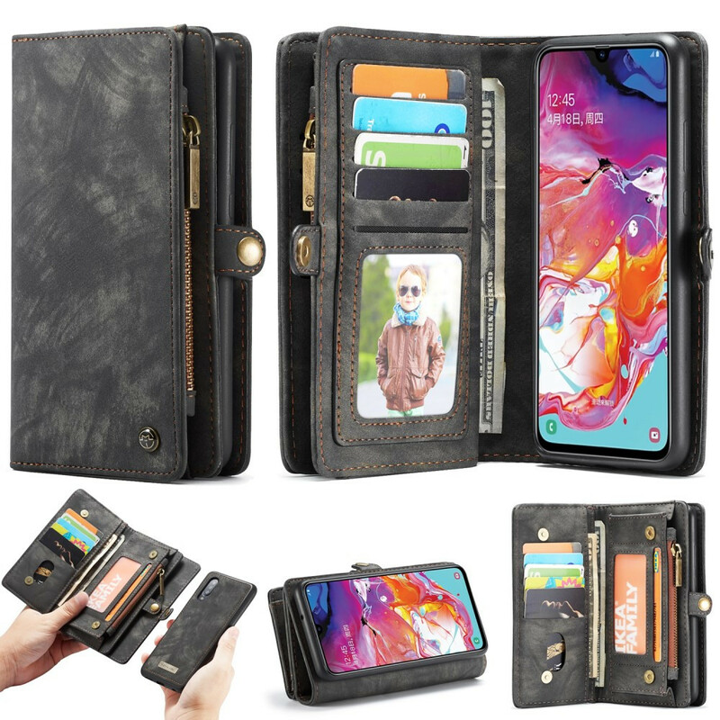 Fodral Samsung Galaxy A70 CASEME löstagbart skydd