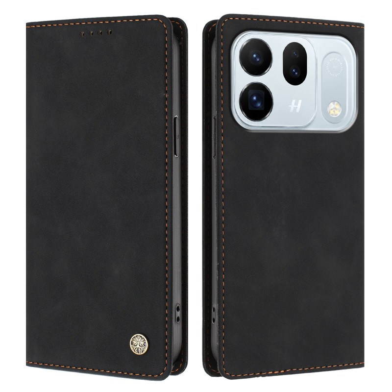 Flip Cover Oppo Find X10 5G Effet Daim (protection RFID)