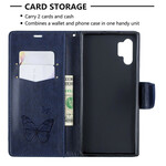 Samsung Galaxy Note 10 Plus fodral med fjärilsband