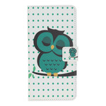 Fodral för iPhone 11R Sleeping Owl