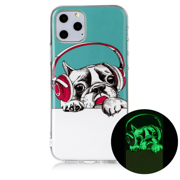 iPhone 11 fluorescerande hundfodral