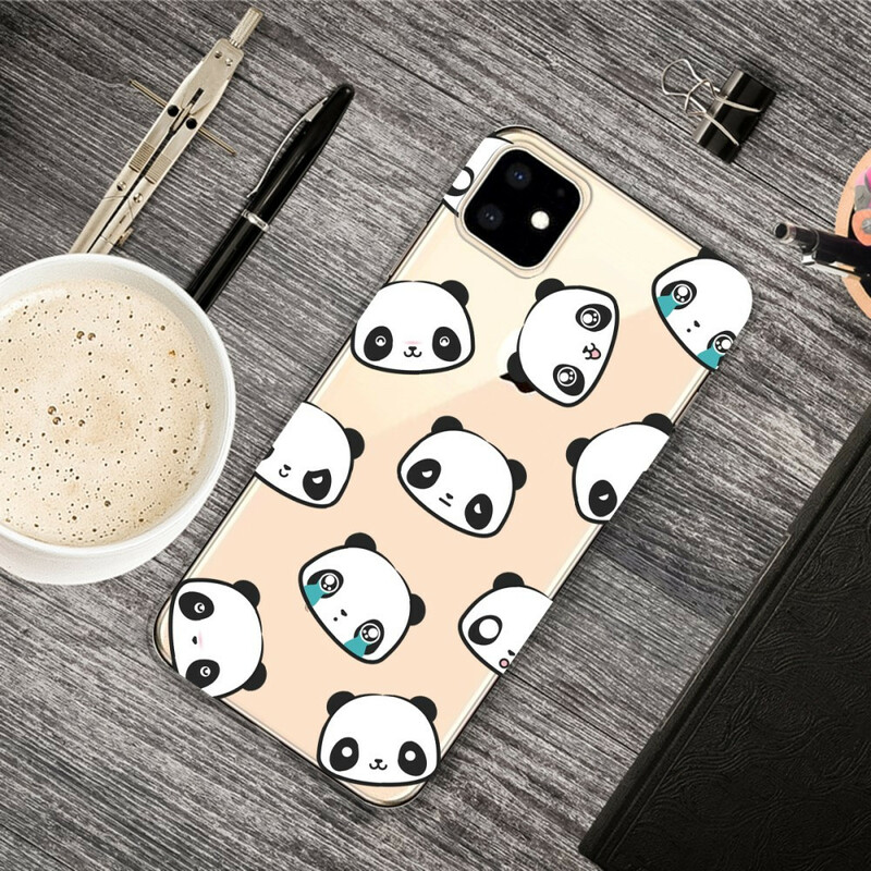 Fodral iPhone 11 Sentimental Pandas