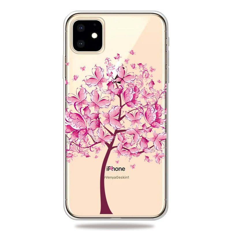 Fodral iPhone 11 Top Tree Rosa