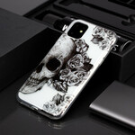 iPhone 11 Clear Skull & Crossbones-fodral