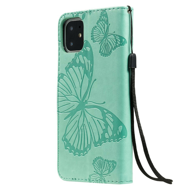 Giant Butterflies Rem iPhone 11 Case