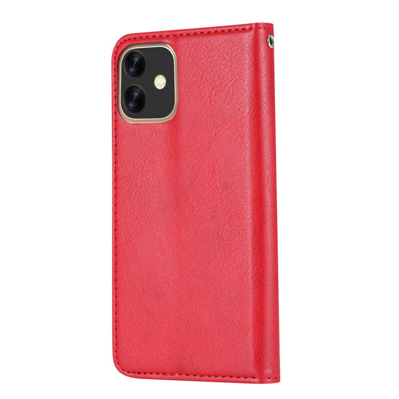 Flip Cover iPhone 11 Leatherette Card Case