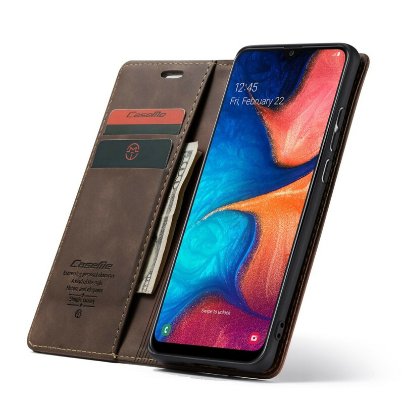 Flip Cover Samsung Galaxy A30 CASEME Lädermaterial Flip Cover Samsung Galaxy A30 CASEME Lädermaterial