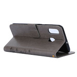 Samsug Galaxy A30 fodral Fjärilar och blommor