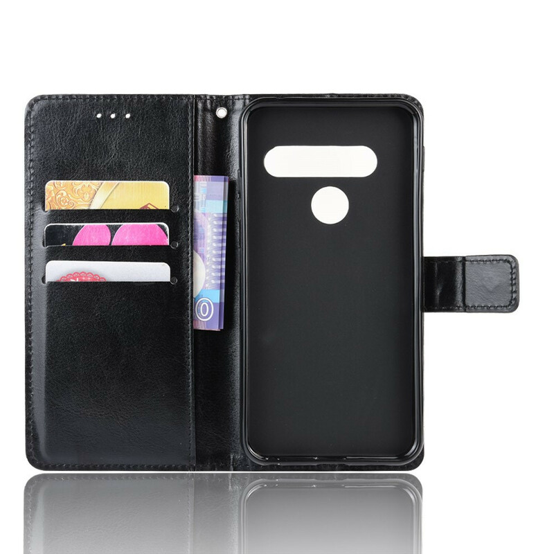 Fodral LG G8S ThinQ Flashy Leatherette