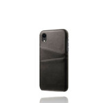 iPhone XR Kortfodral med lädereffekt