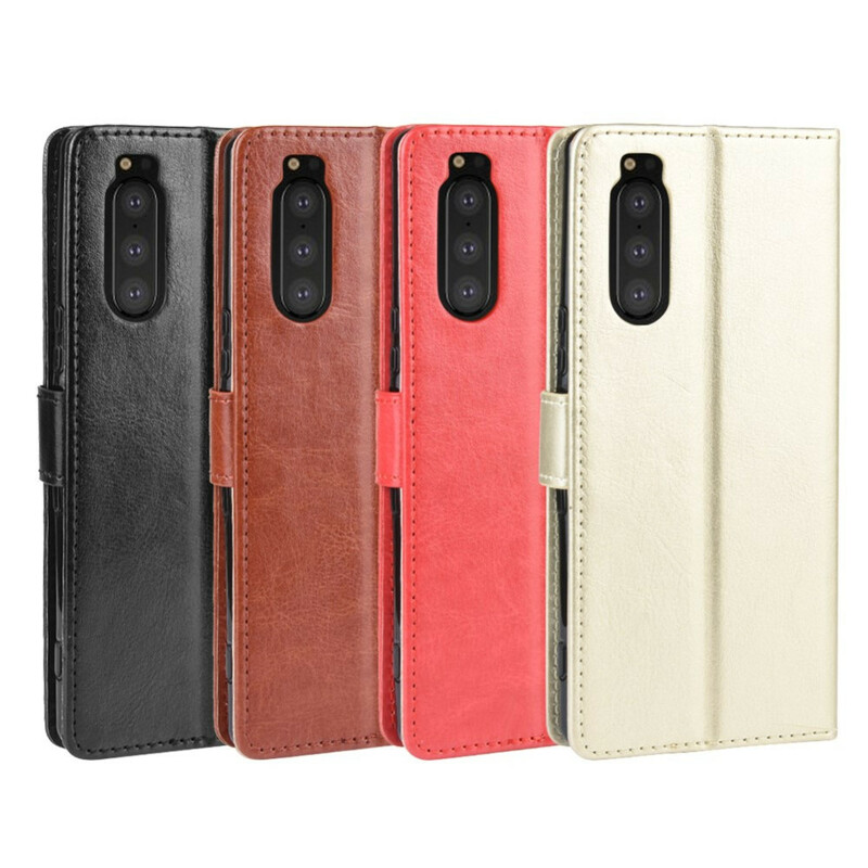 Sony Xperia 5 Flashy Leatherette Case