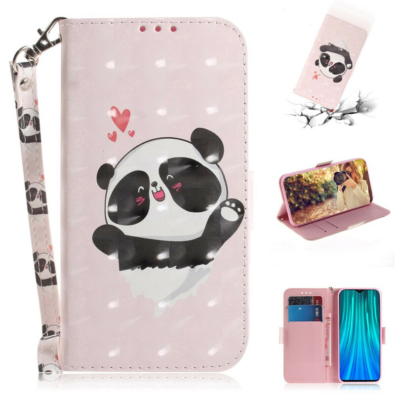 Xiaomi Redmi Note 8 Pro Panda Love Rem Case