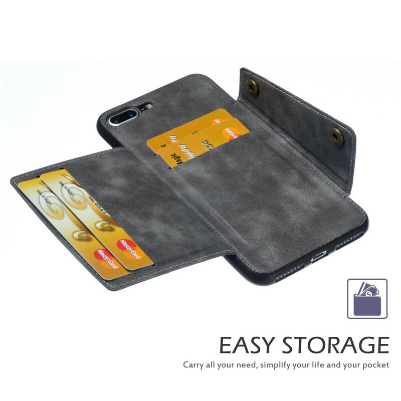 iPhone 8 Plus / 7 Plus plånbok med snäpp