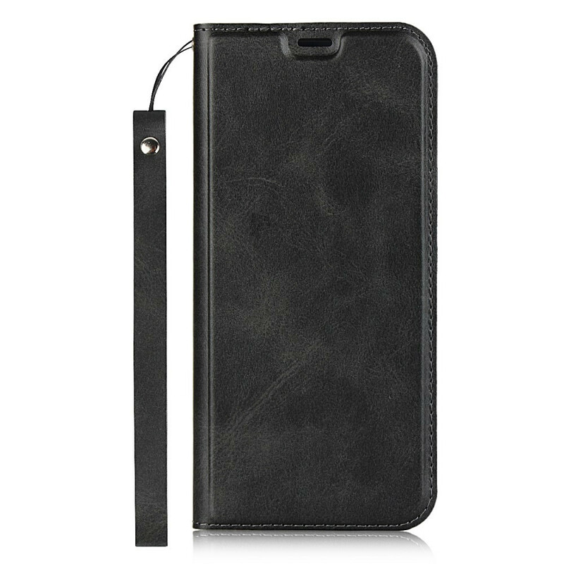 Flip Cover Samsung Galaxy S9 Leatherette Class med rem