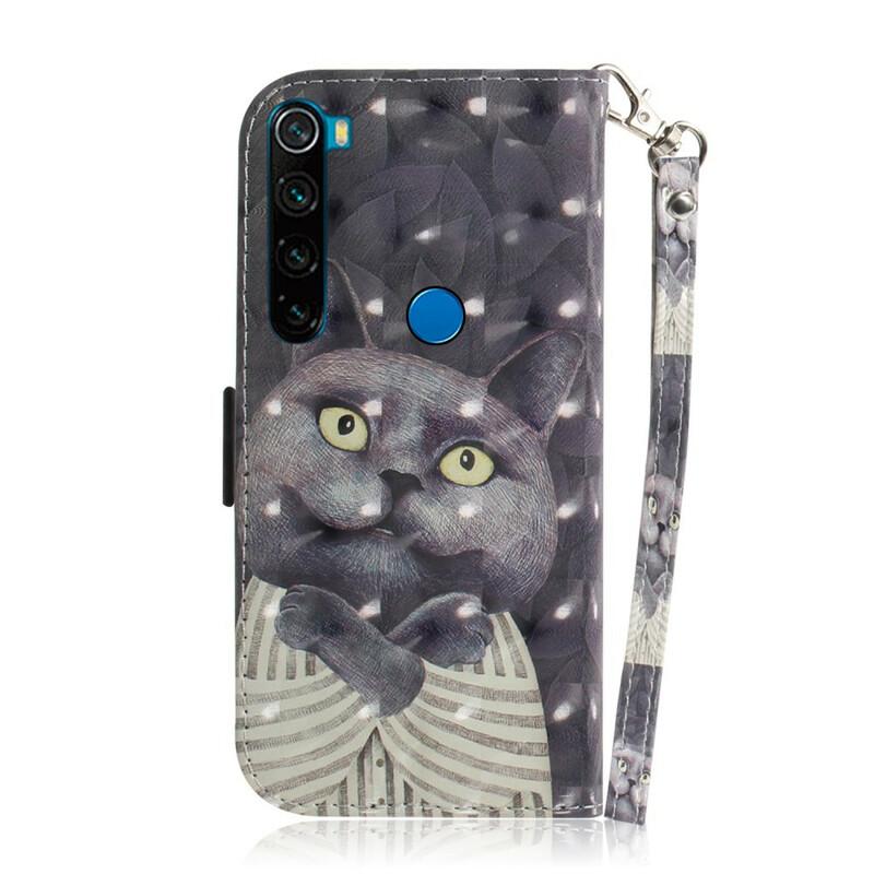 Xiaomi Redmi Note 8 Cat Grey Rem Case