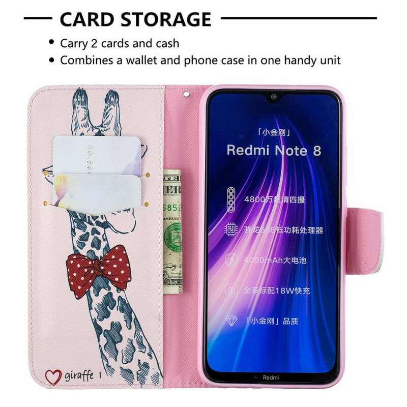 Xiaomi Redmi Note 8 Intello Girafffodral