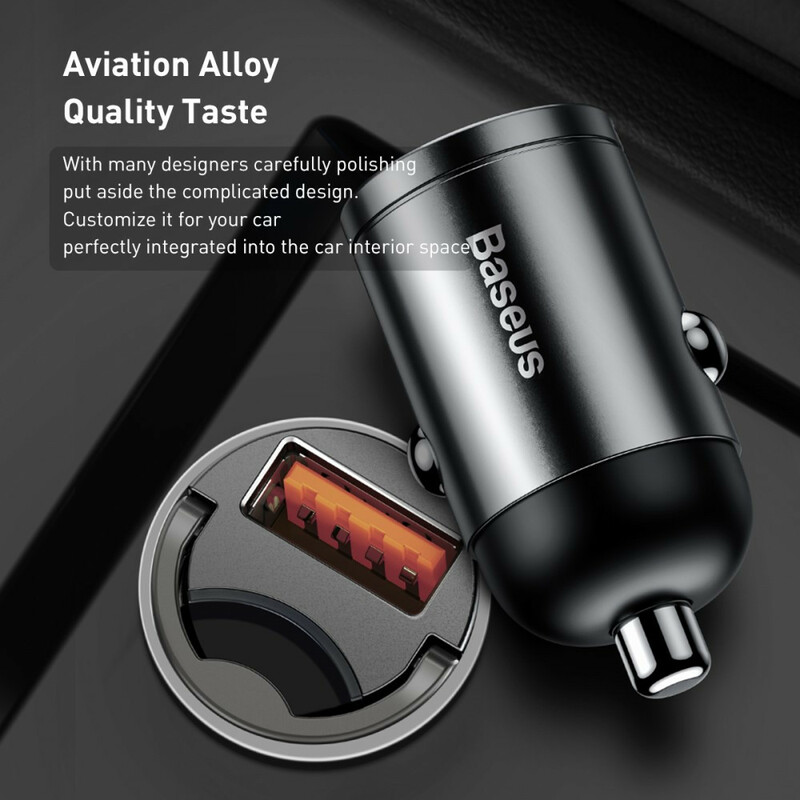 BASEUS Mini USB-billaddare