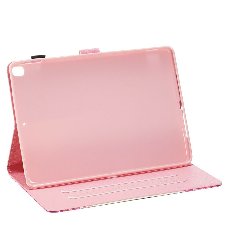 iPad-skydd 10.2" (2019) Röda fjärilar