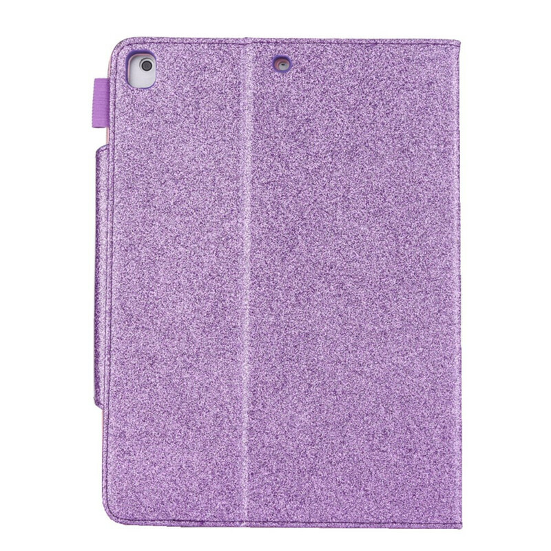 iPad-skydd 10.2" (2019) Glitter Silver Clasp