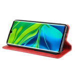 Flip Cover Xiaomi Mi Note 10 Lädereffekt Snygg