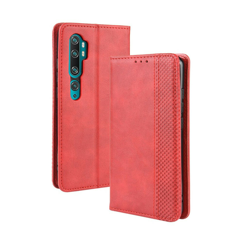 Flip Cover Xiaomi Mi Note 10 Lädereffekt Snygg