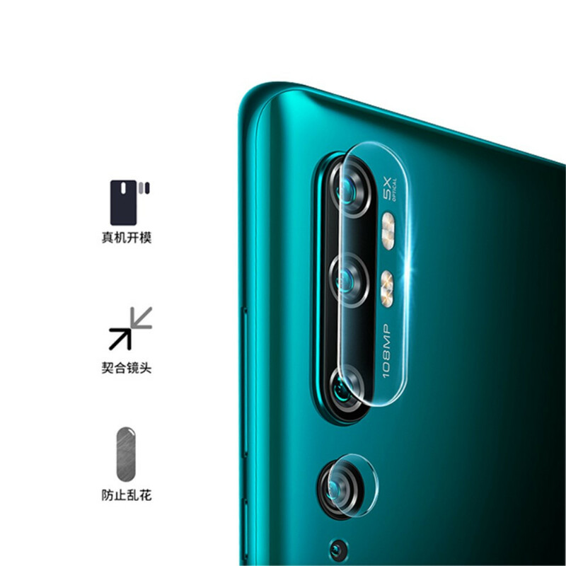 Xiaomi Mi Note 10 Skydd av härdat glas för linser