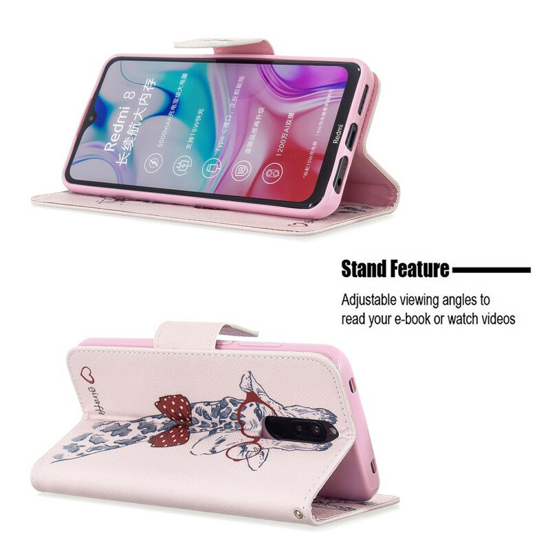 Xiaomi Redmi 8 Giraff Intello Case