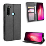 Flip Cover Xiaomi Redmi Note 8T Vintage läder effekt stilfullt