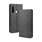 Flip Cover Xiaomi Redmi Note 8T Vintage läder effekt stilfullt