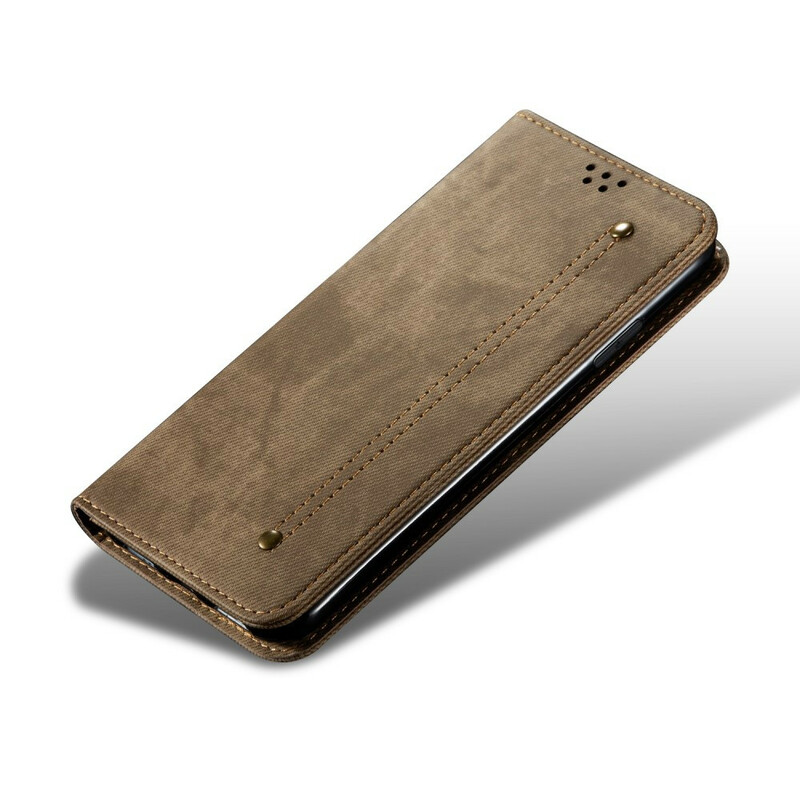 Flip Cover Xiaomi Redmi Note 8T Jeans Fabric