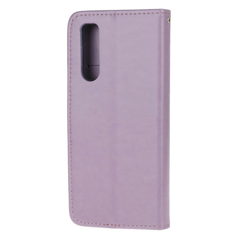 Sony Xperia 5 fjärilar och blommor Rem Case Sony Xperia 5 fjärilar och blommor Rem Case