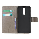 Xiaomi Redmi 8 Väska med träd och uggla för remmar