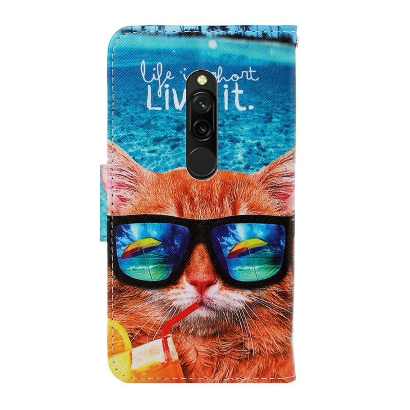 Xiaomi Redmi 8 Cat Live It Rem Case