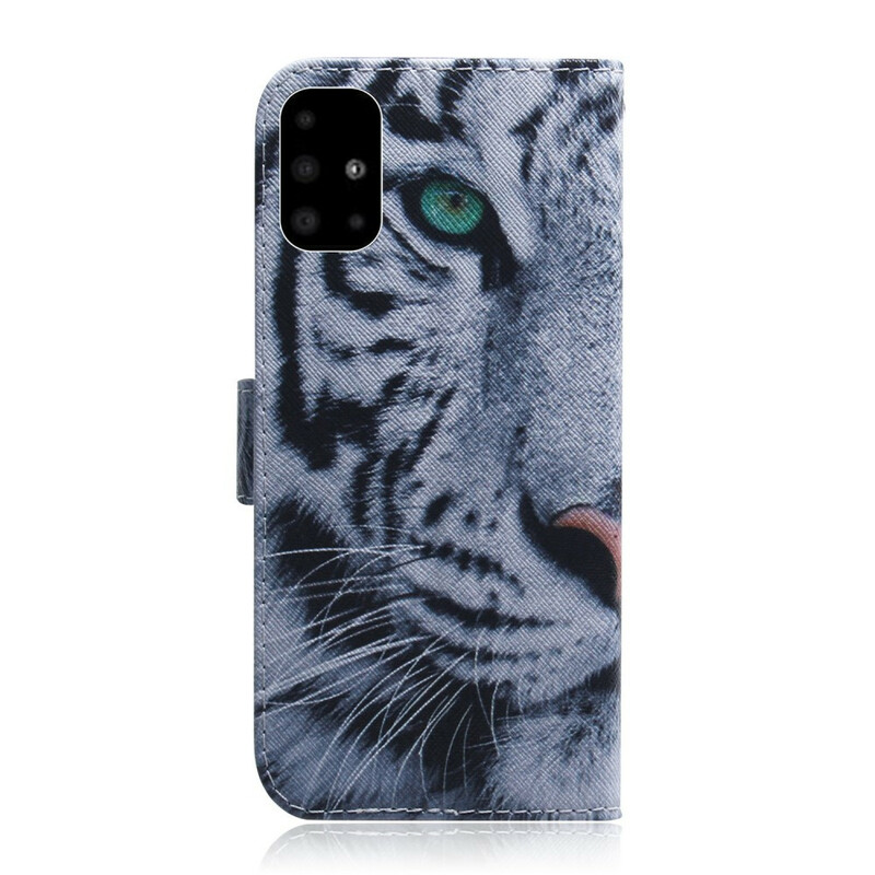 Samsung Galaxy A51 Tiger Face fodral