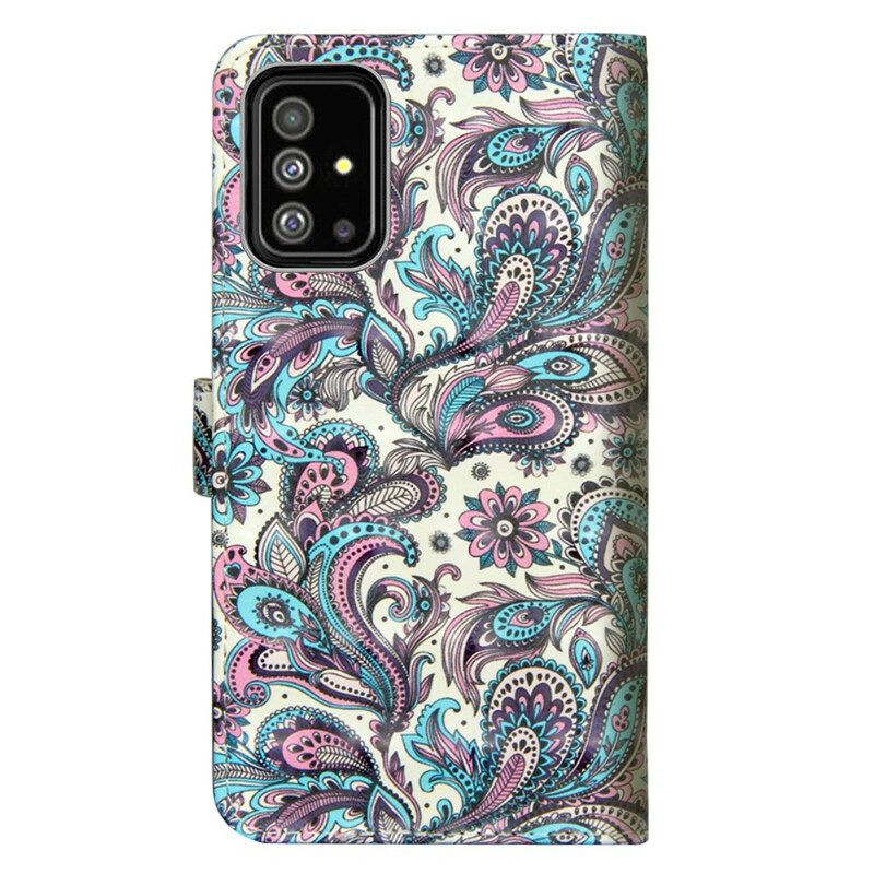 Fodral Samsung Galaxy A51 Blommor Mönster