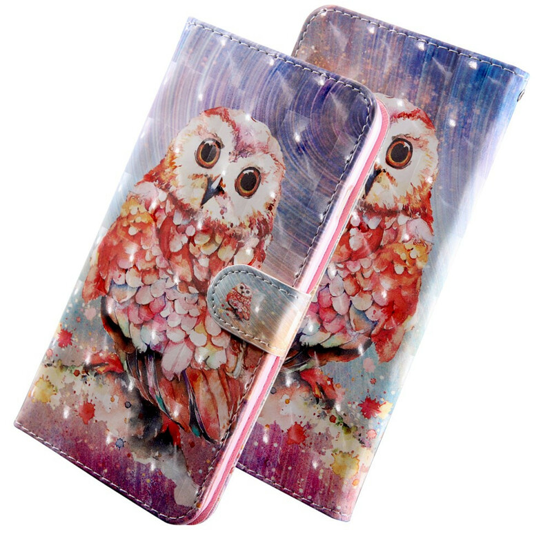 Samsung Galaxy A51 fodral Owl the Painter