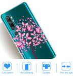 Xiaomi Mi Note 10 fodral Top Tree Pink