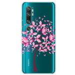 Xiaomi Mi Note 10 fodral Top Tree Pink