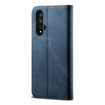 Flip Cover Honor 20 / Huawei Nova 5T Läder Jeans Texture
