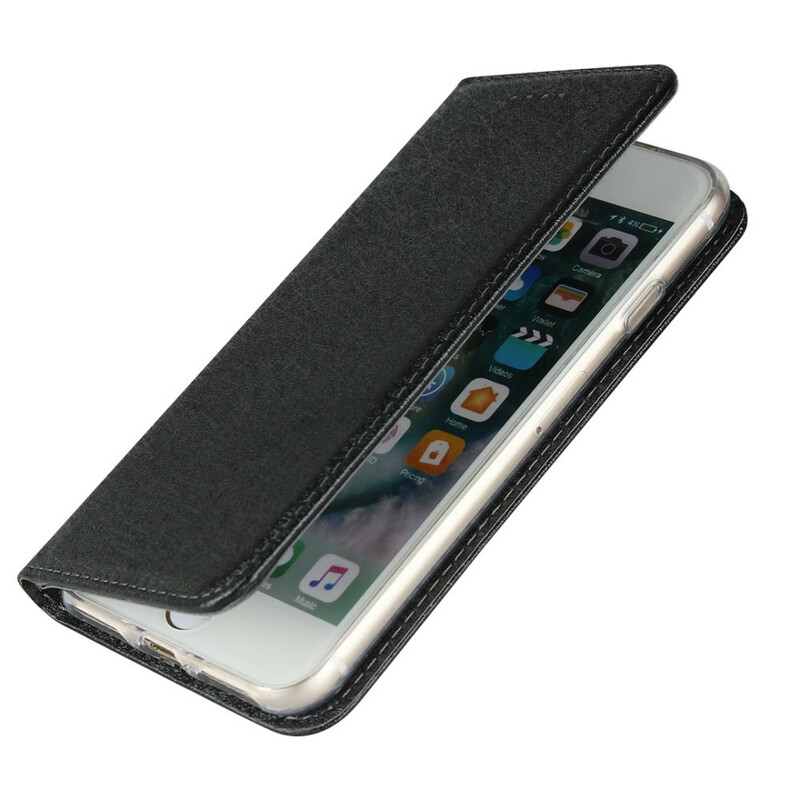 Flip Cover iPhone 8 / 7 Style mjukt läder med rem