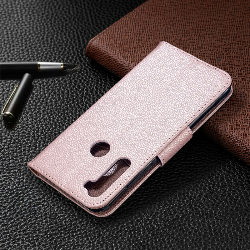 Xiaomi Redmi Note 8T fodral Litchi Oblique Flap