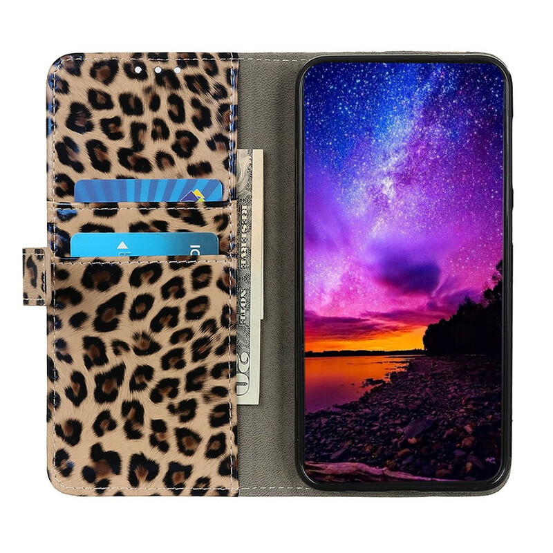 Samsung Galaxy Note 10 Lite Leopard-fodral